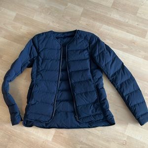 Lululemon navy down jacket